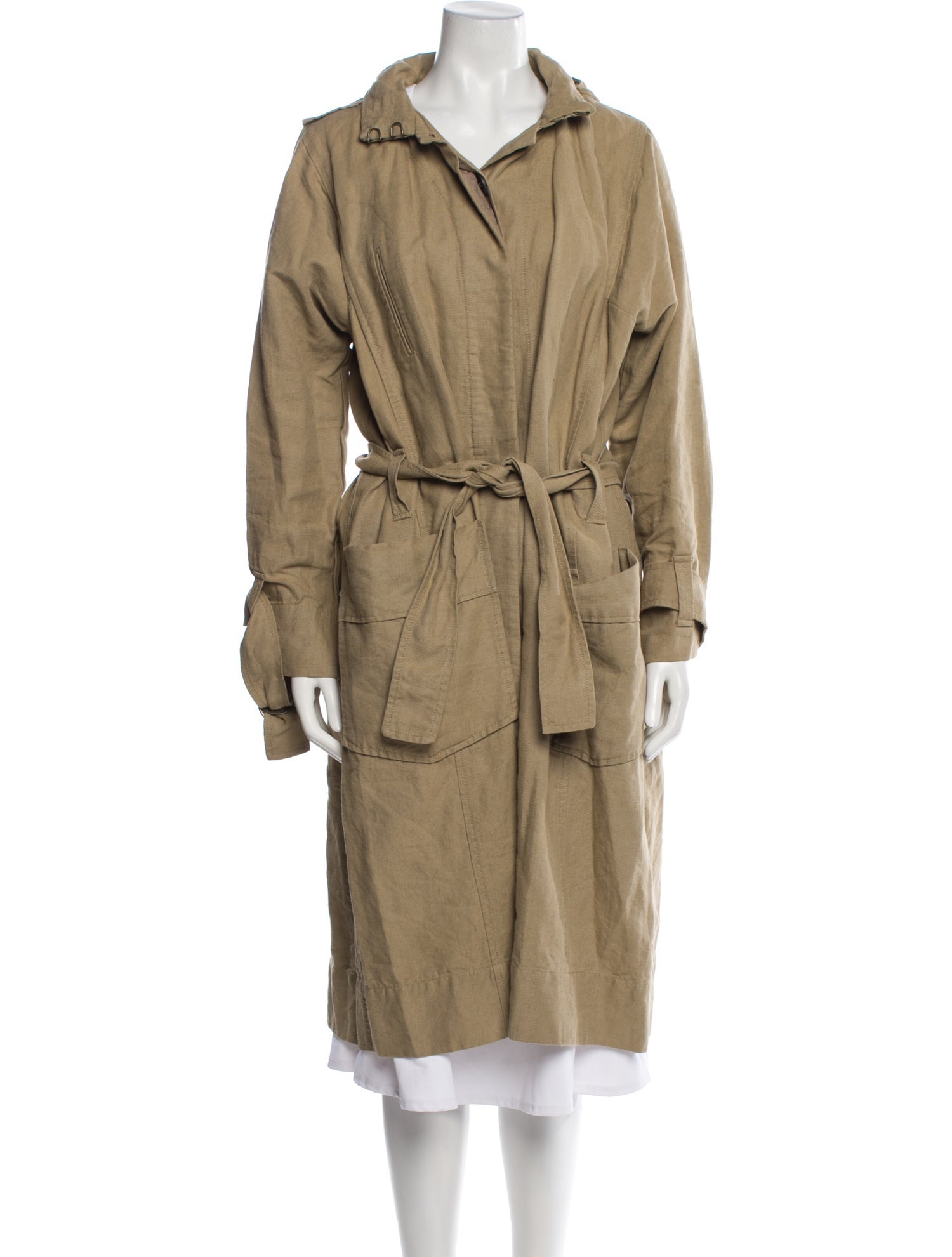 Étoile Isabel Marant Linen Trench Coat