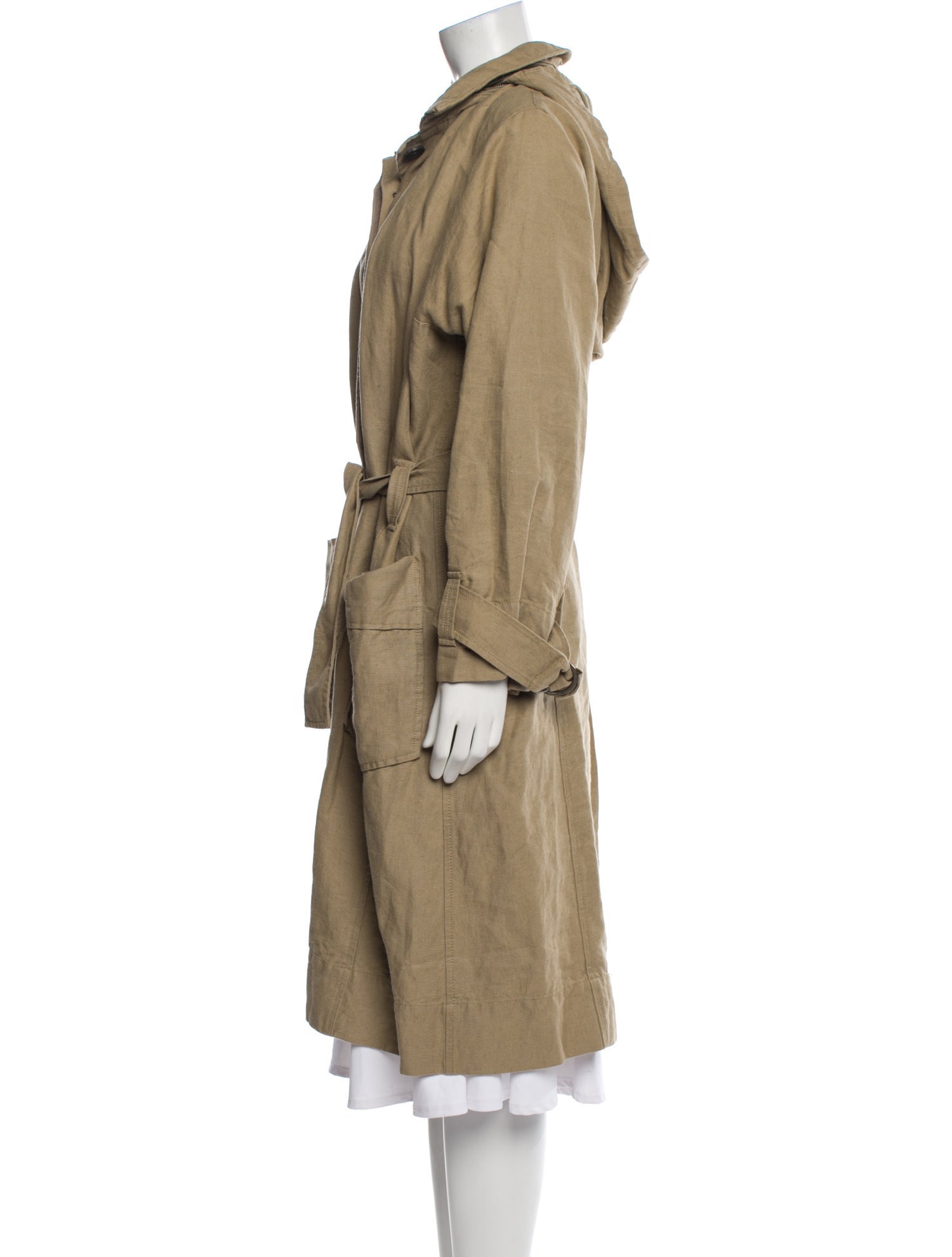 Étoile Isabel Marant Linen Trench Coat