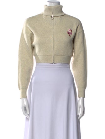 Étoile Isabel Marant Turtleneck Long Sleeve Crop Top