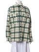 Étoile Isabel Marant Virgin Wool Plaid Print Jacket