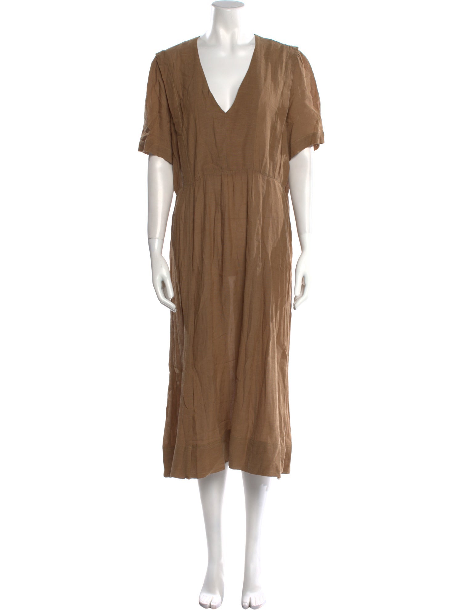 Étoile Isabel Marant V-Neck Long Dress