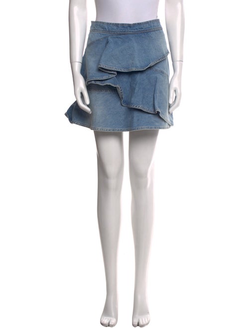 Étoile Isabel Marant Ruffle Embellishment Mini Skirt