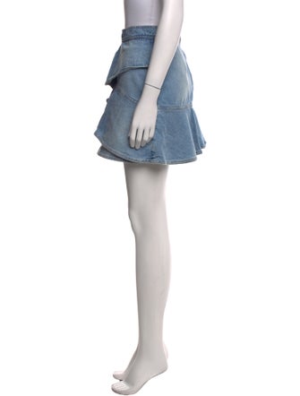 Étoile Isabel Marant Ruffle Embellishment Mini Skirt