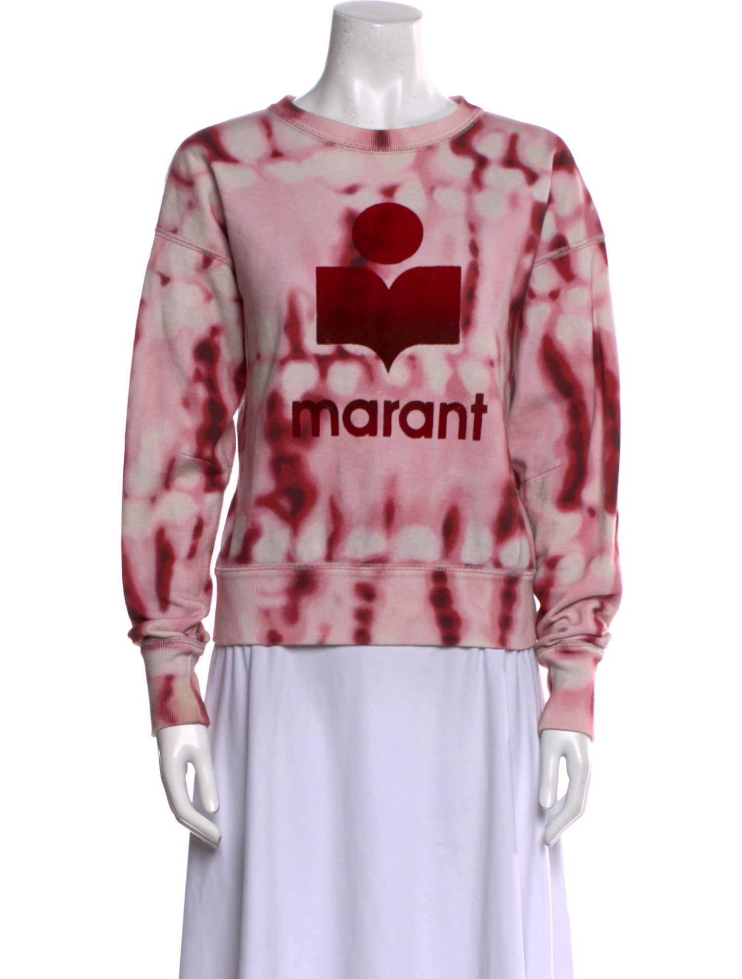 Étoile Isabel Marant Tie-Dye Print Crew Neck Sweatshirt