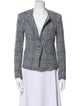 Étoile Isabel Marant Wool Plaid Print Blazer
