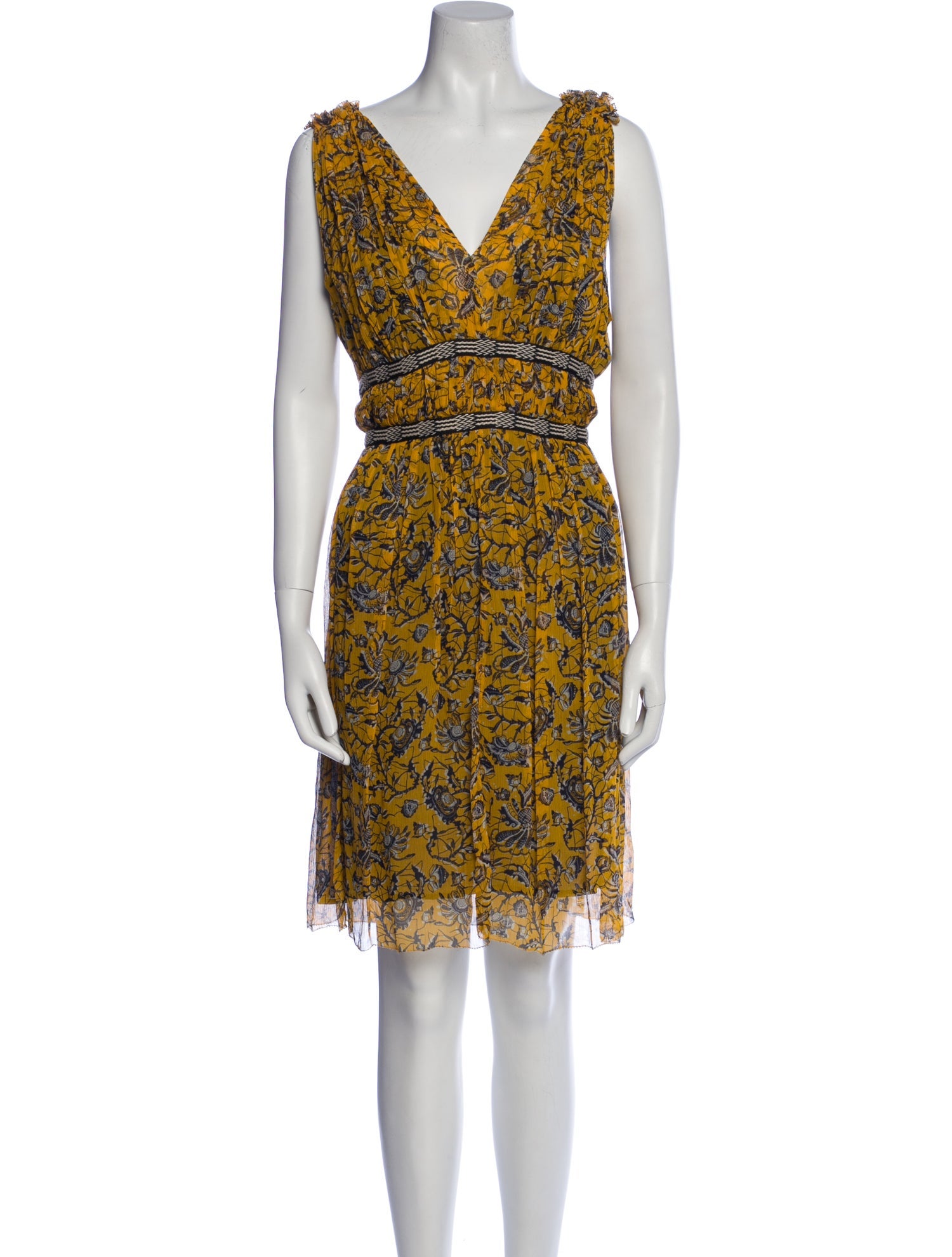 Étoile Isabel Marant Silk Knee-Length Dress