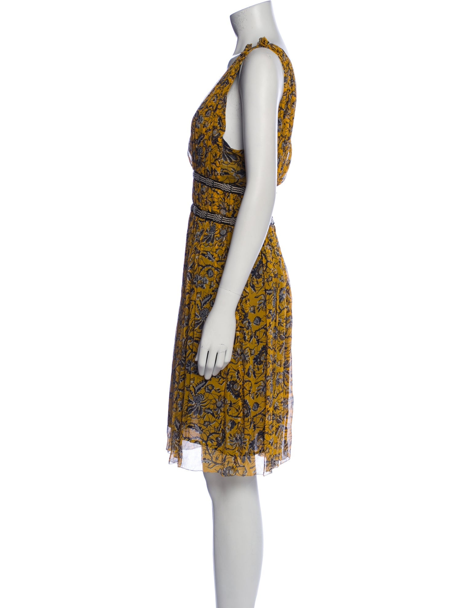 Étoile Isabel Marant Silk Knee-Length Dress