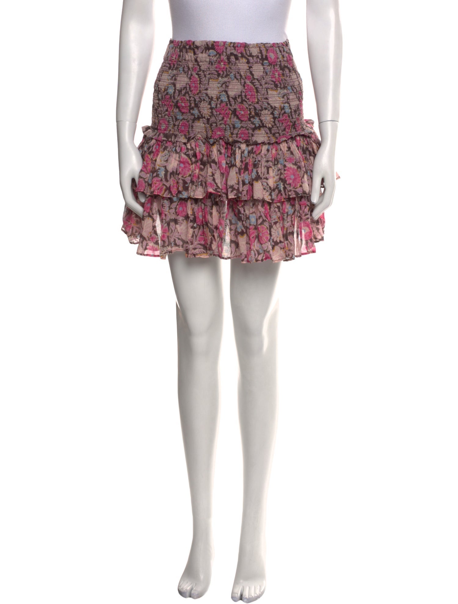 Étoile Isabel Marant Floral Print Mini Skirt