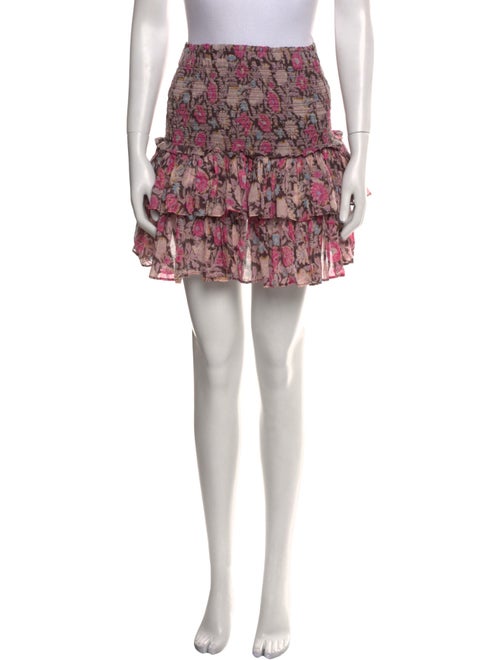 Étoile Isabel Marant Floral Print Mini Skirt