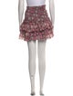 Étoile Isabel Marant Floral Print Mini Skirt