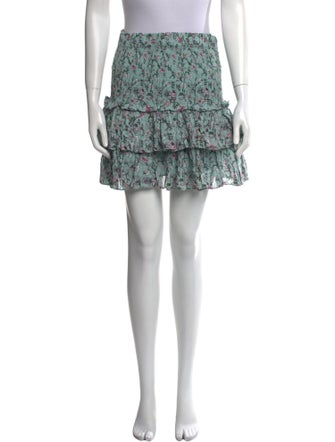 Étoile Isabel Marant Floral Print Mini Skirt
