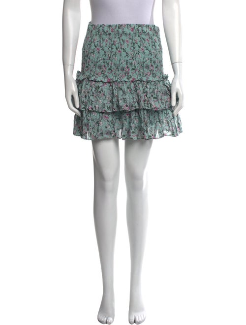 Étoile Isabel Marant Floral Print Mini Skirt