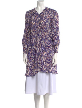 Étoile Isabel Marant Silk Printed Tunic