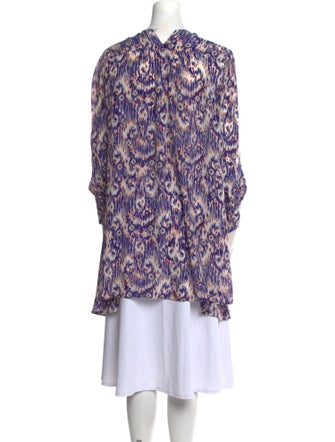 Étoile Isabel Marant Silk Printed Tunic