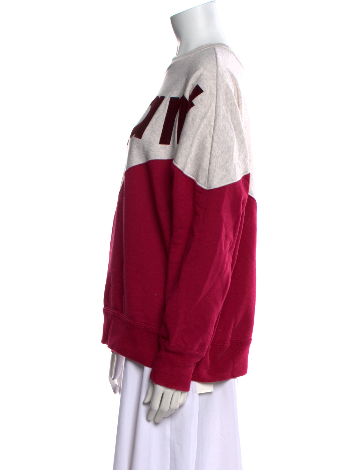 Étoile Isabel Marant Graphic Print Scoop Neck Sweater