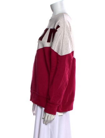 Étoile Isabel Marant Graphic Print Scoop Neck Sweater