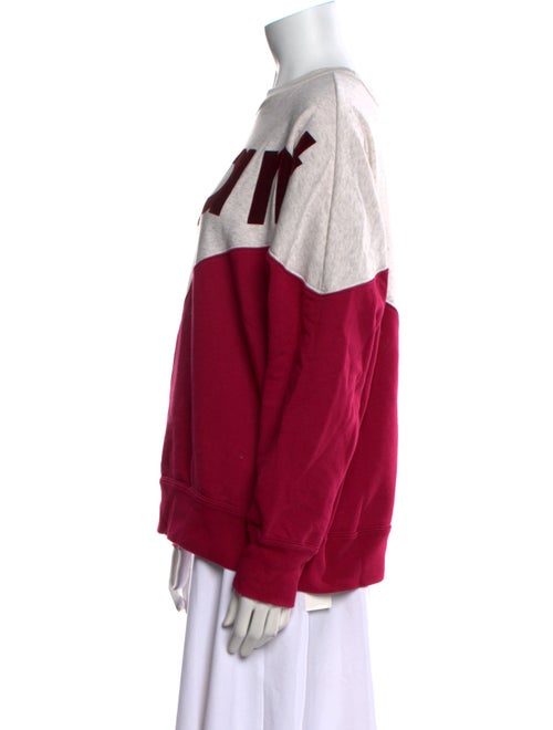 Étoile Isabel Marant Graphic Print Scoop Neck Sweater