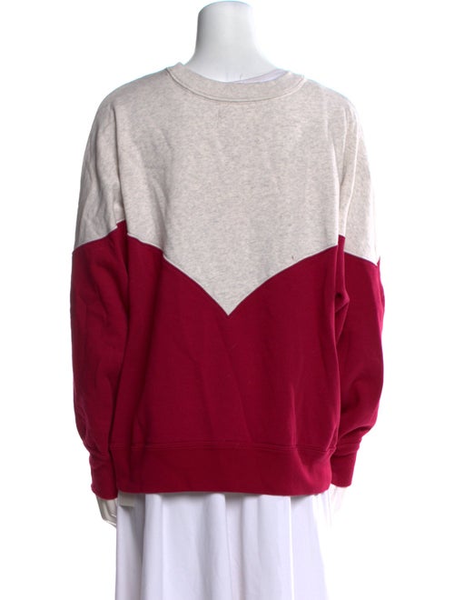 Étoile Isabel Marant Graphic Print Scoop Neck Sweater