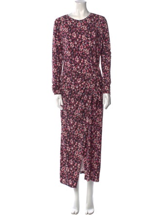 Étoile Isabel Marant Floral Print Long Dress
