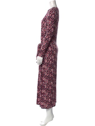 Étoile Isabel Marant Floral Print Long Dress