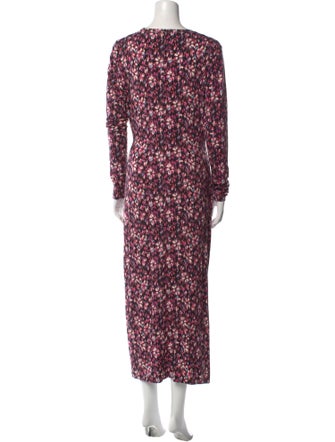 Étoile Isabel Marant Floral Print Long Dress