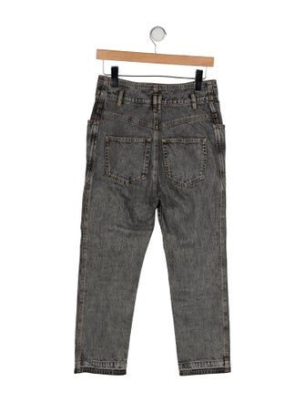 Étoile Isabel Marant High-Rise Straight Leg Jeans