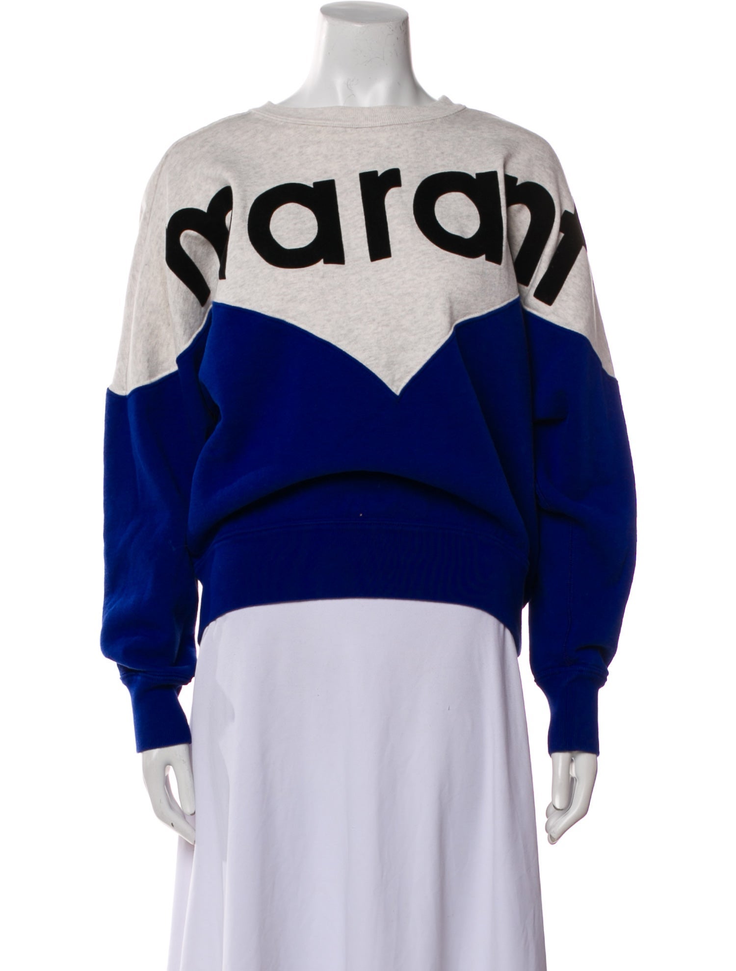 Étoile Isabel Marant Graphic Print Bateau Neckline Sweatshirt