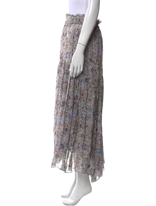 Étoile Isabel Marant Floral Print Midi Length Skirt