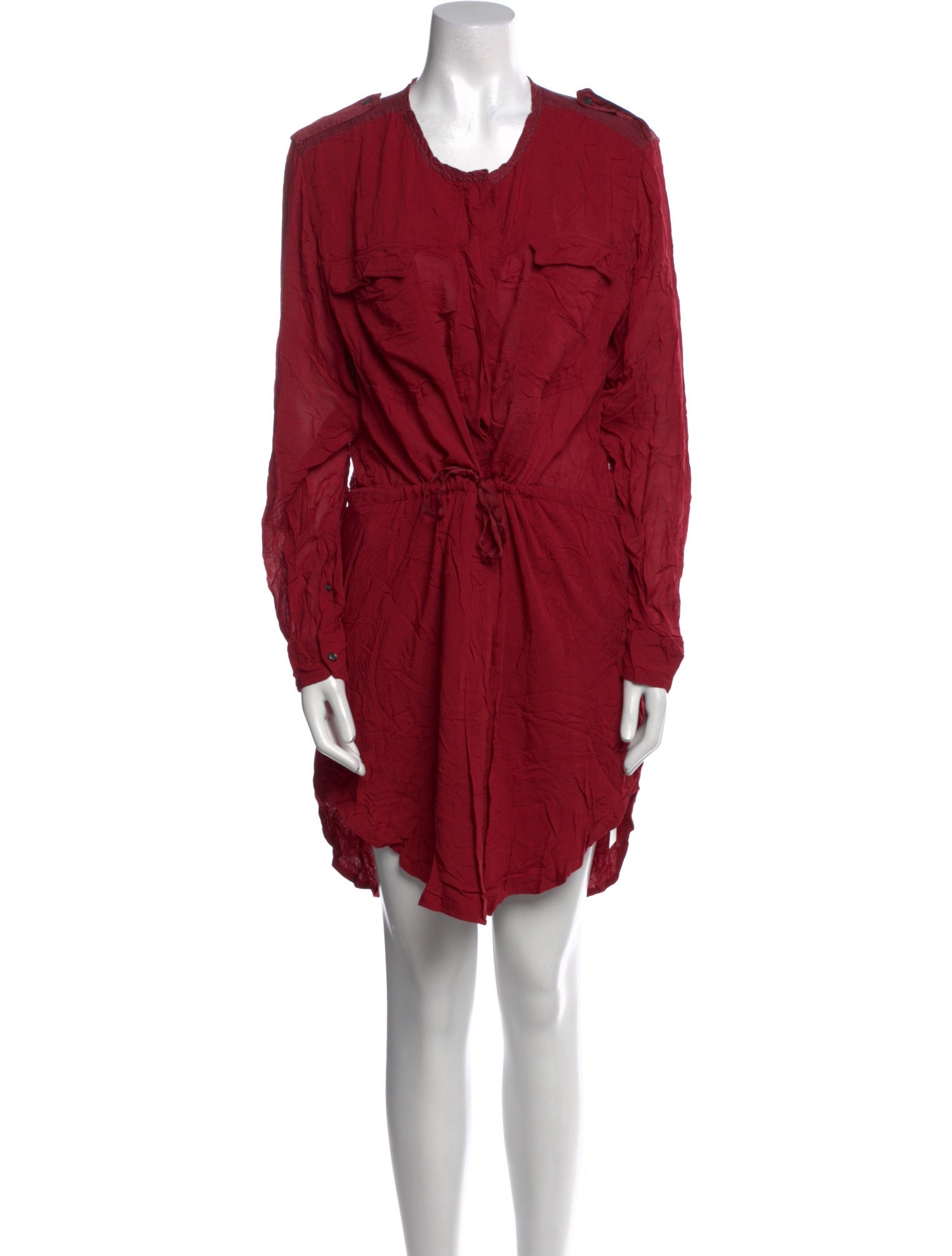 Étoile Isabel Marant Scoop Neck Mini Dress