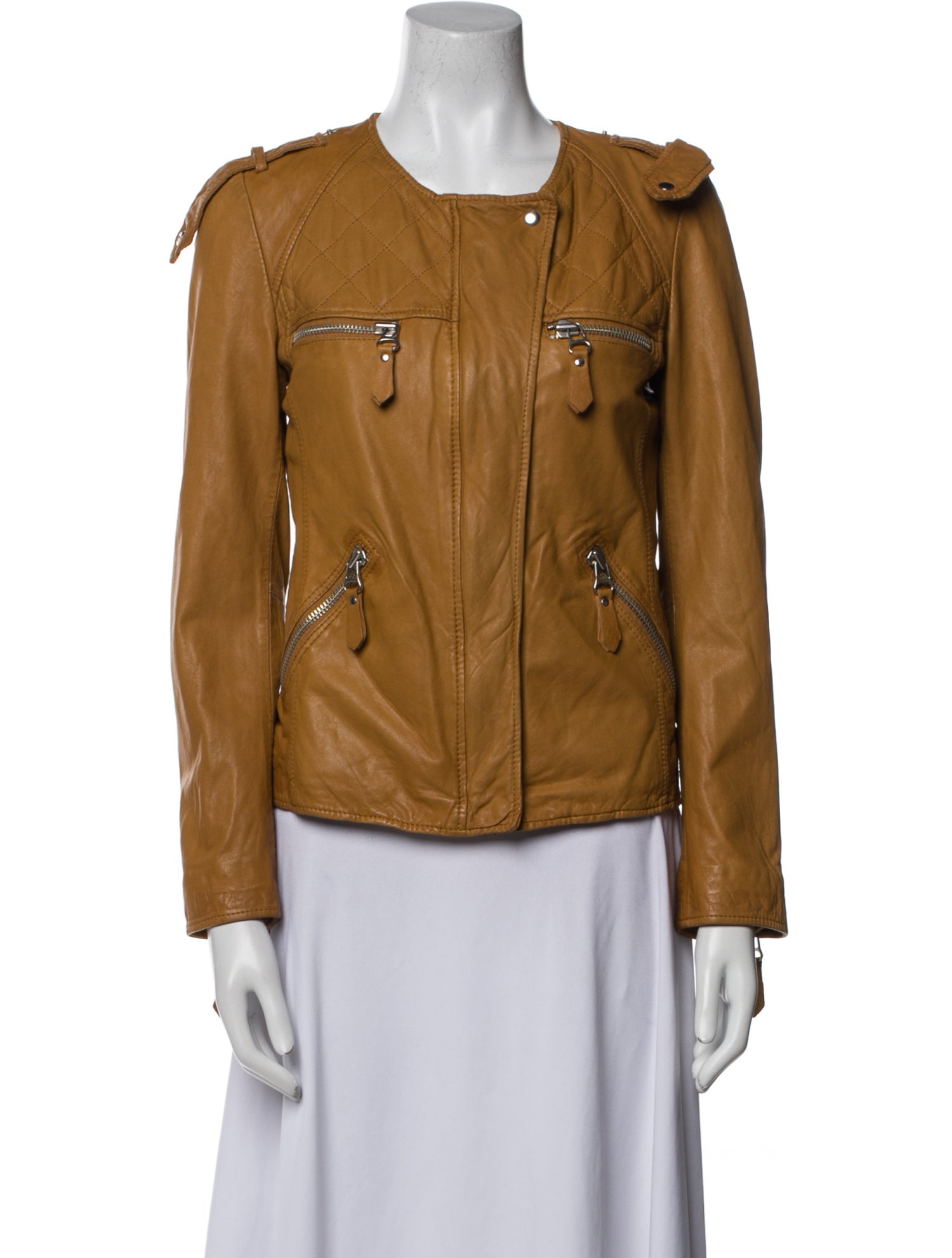Étoile Isabel Marant Lambskin Biker Jacket