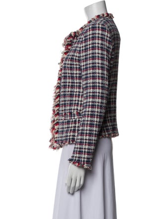 Étoile Isabel Marant Plaid Print Evening Jacket