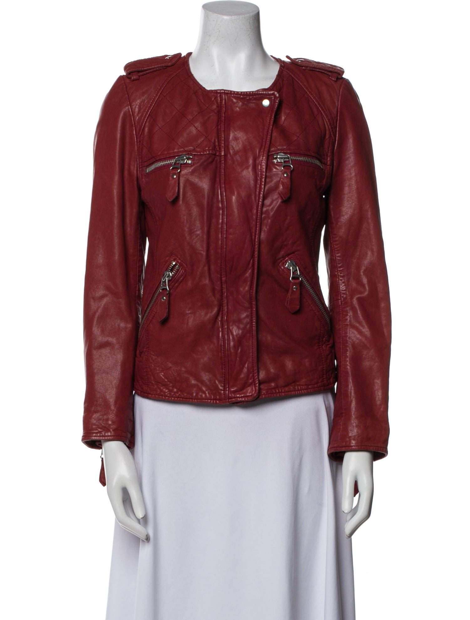Étoile Isabel Marant Lambskin Biker Jacket