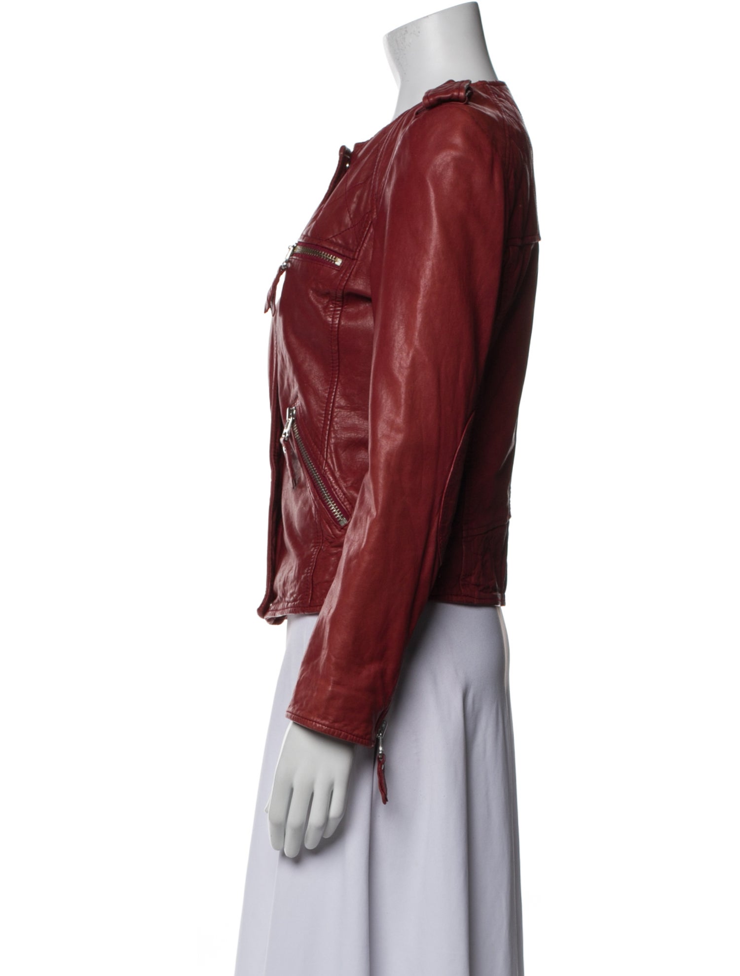 Étoile Isabel Marant Lambskin Biker Jacket