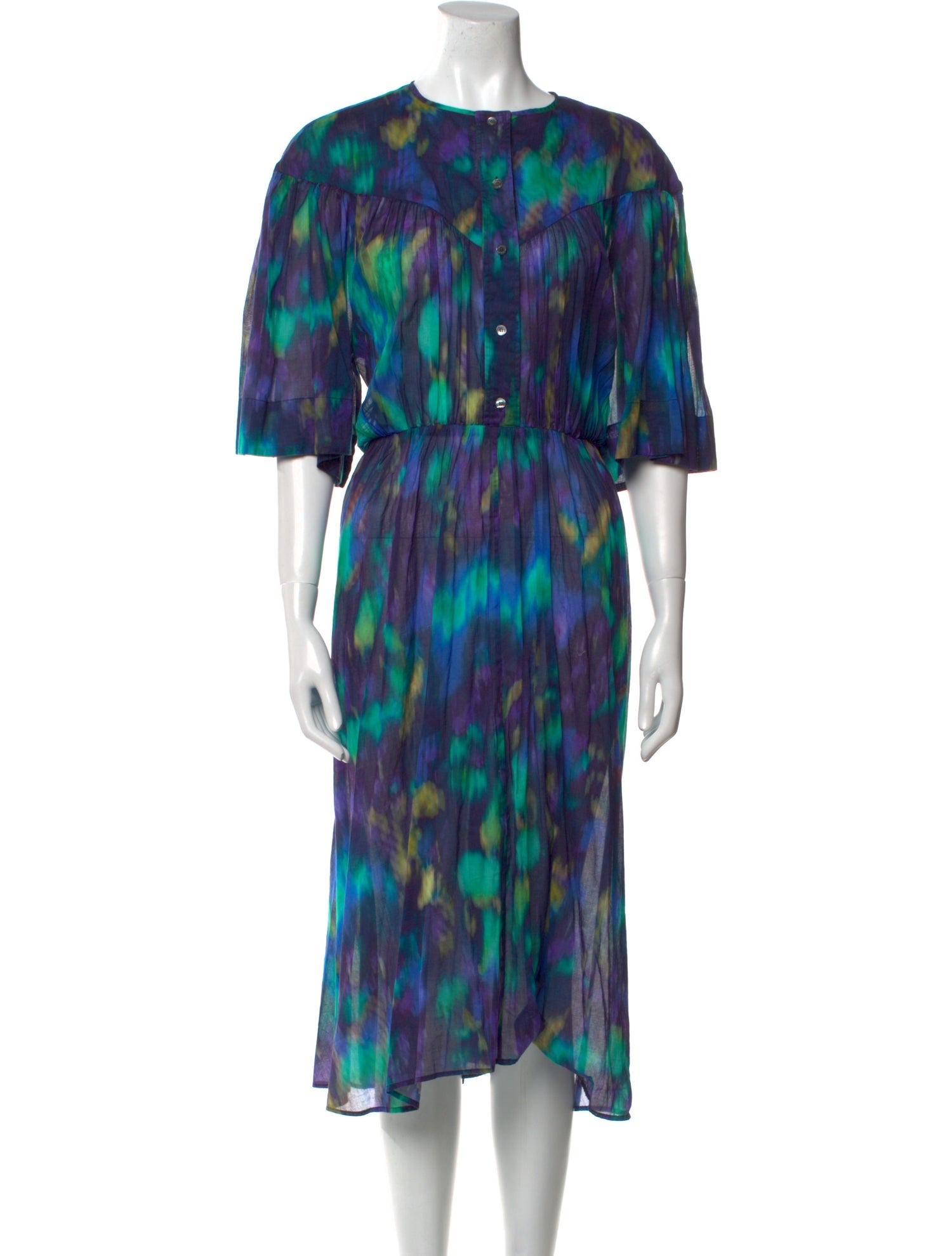 Étoile Isabel Marant Printed Midi Length Dress w/ Tags
