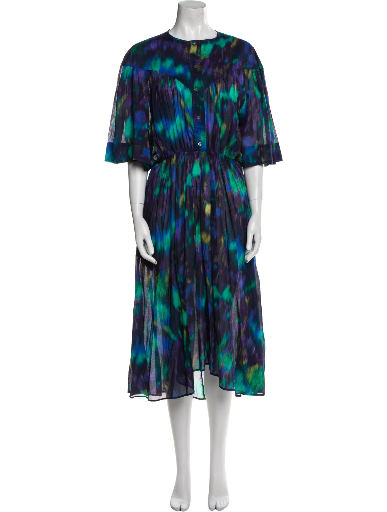 Étoile Isabel Marant Printed Midi Length Dress w/ Tags