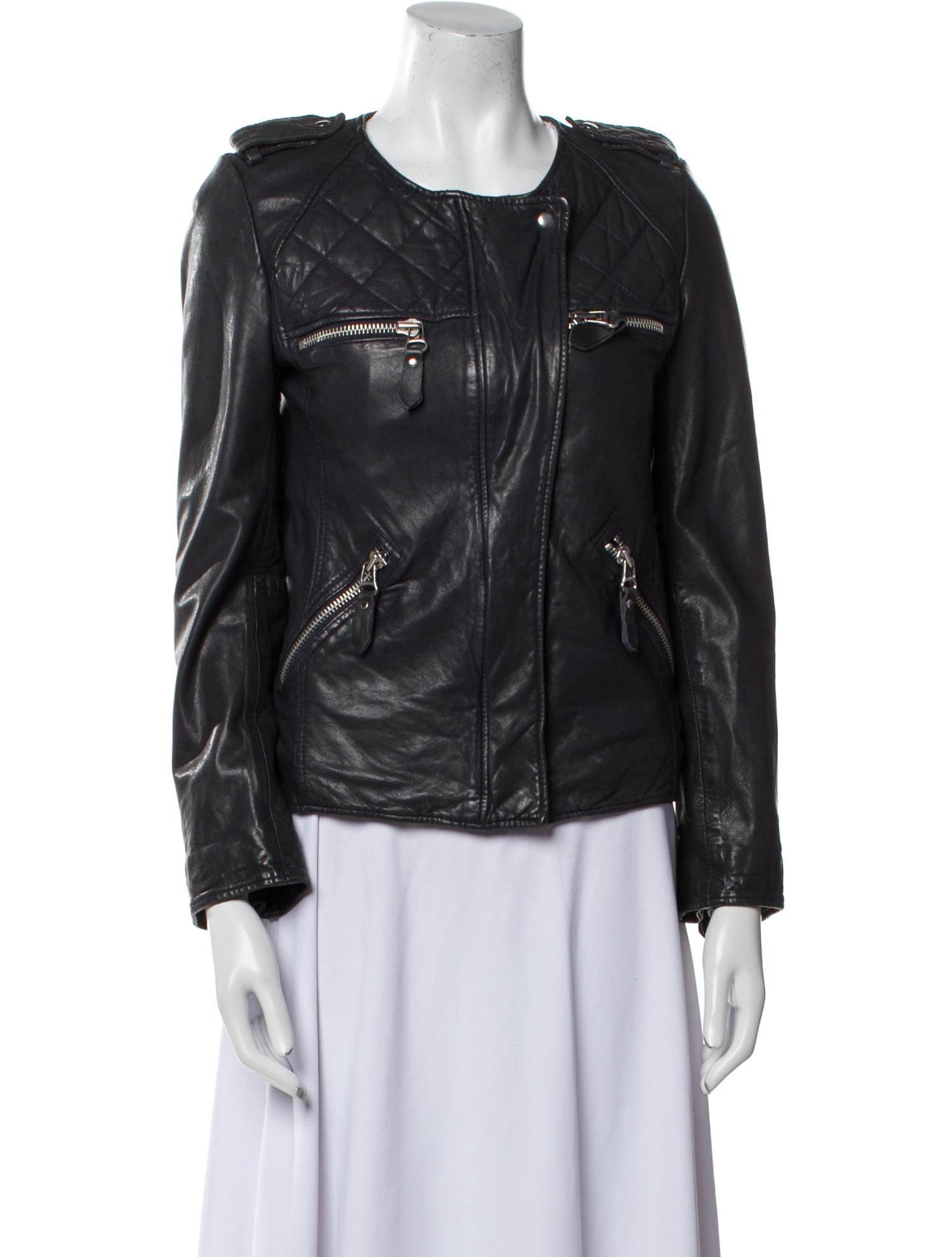 Étoile Isabel Marant Leather Biker Jacket