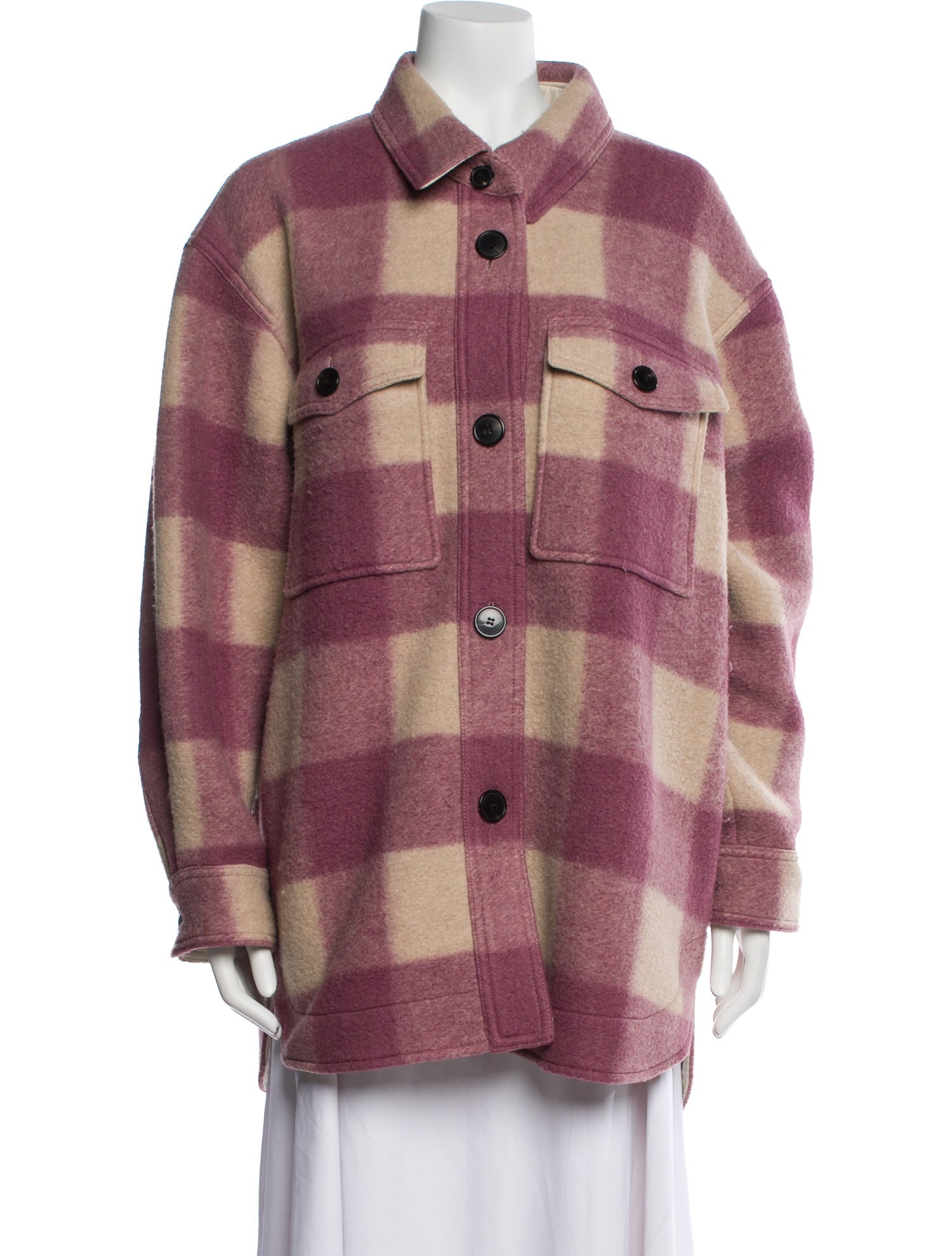 Étoile Isabel Marant Plaid Print Jacket