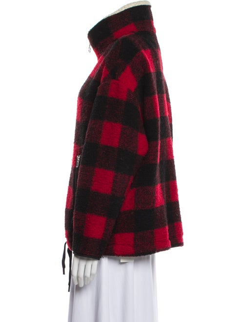 Étoile Isabel Marant Wool Plaid Print Jacket