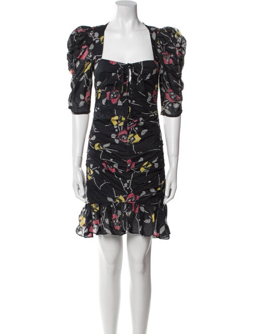 Étoile Isabel Marant Floral Print Knee-Length Dress