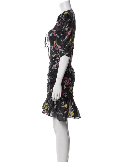 Étoile Isabel Marant Floral Print Knee-Length Dress