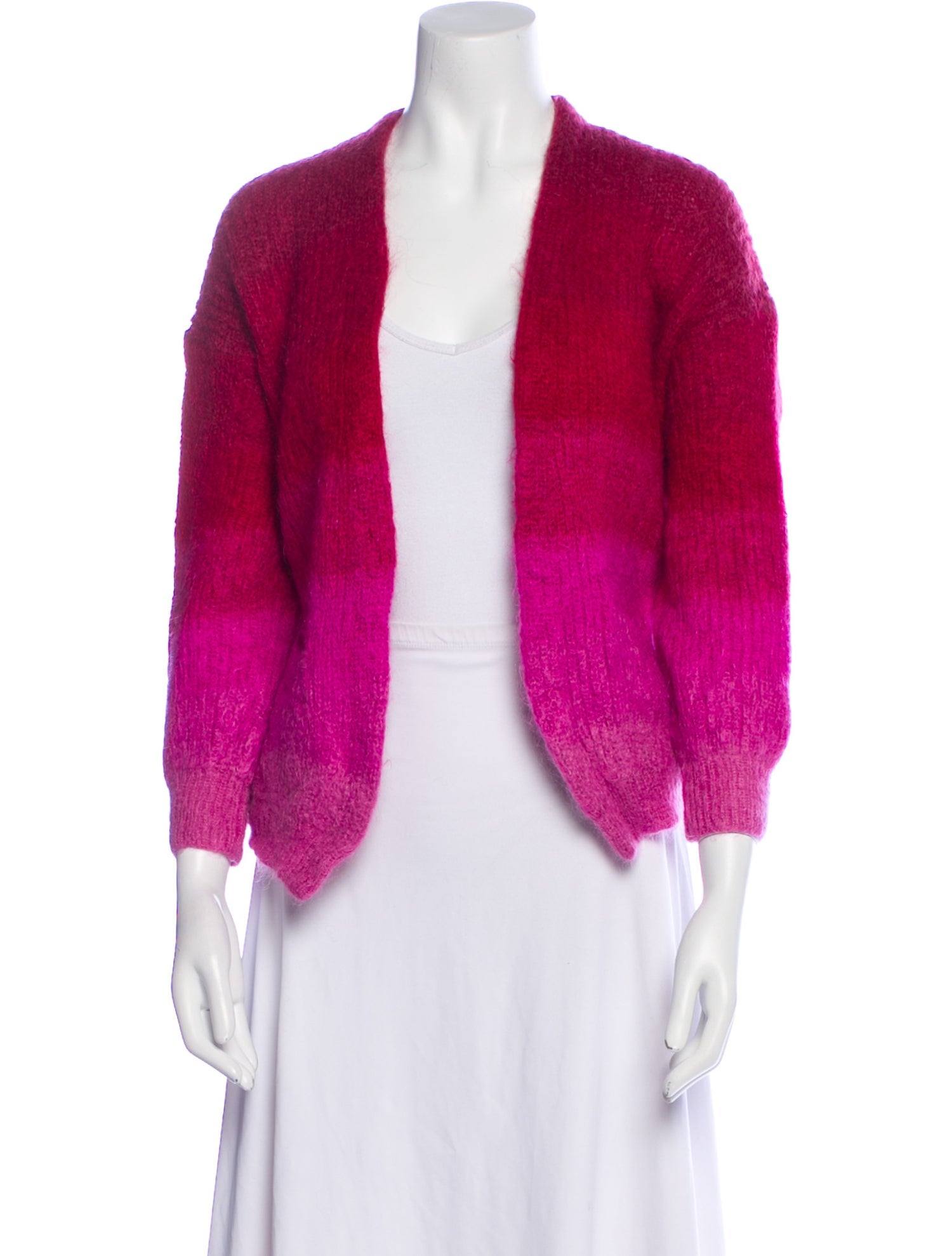 Étoile Isabel Marant Kid Mohair Open Front Sweater