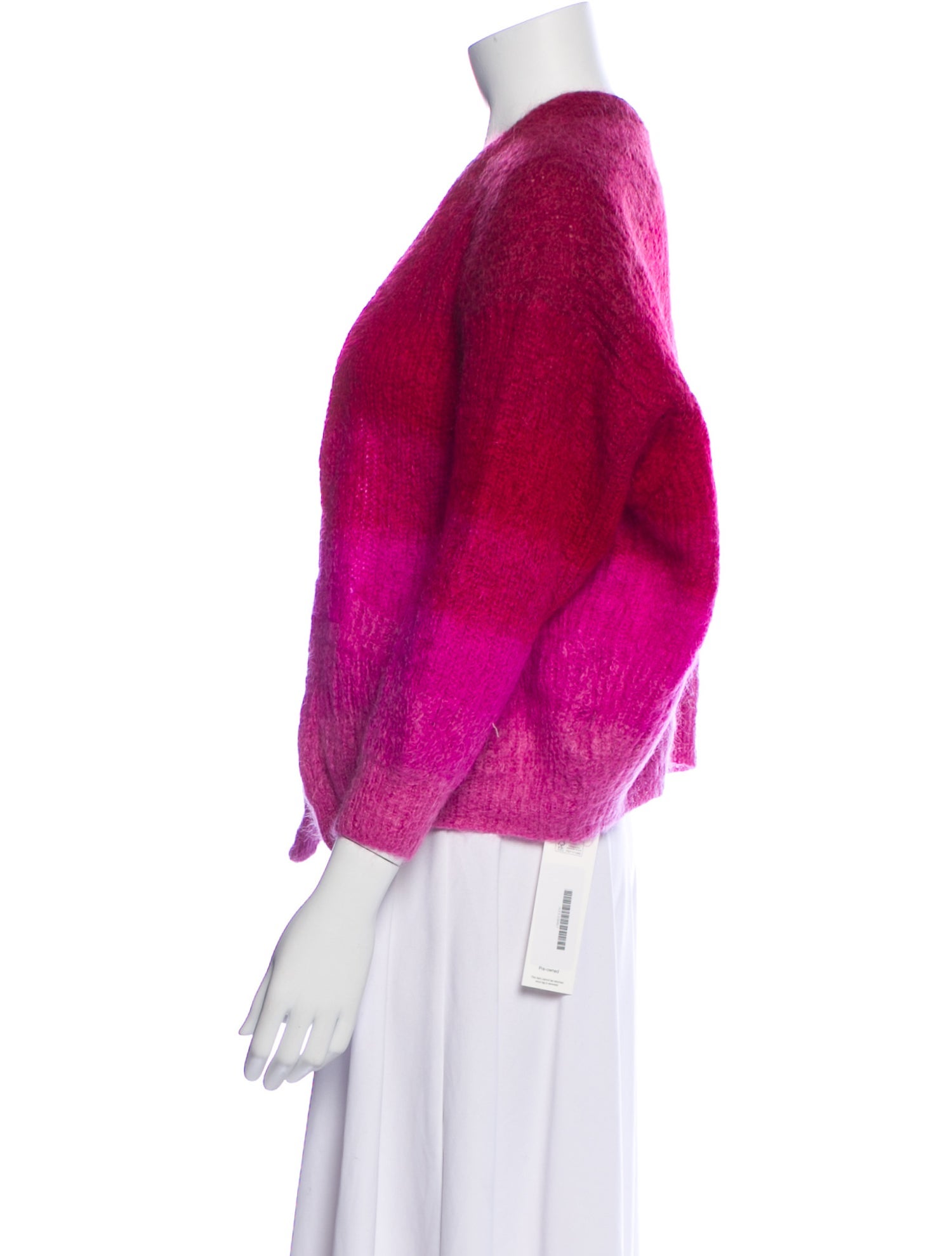 Étoile Isabel Marant Kid Mohair Open Front Sweater