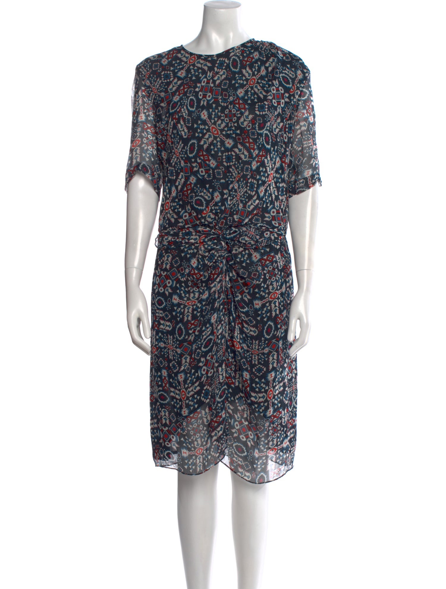 Étoile Isabel Marant Silk Knee-Length Dress