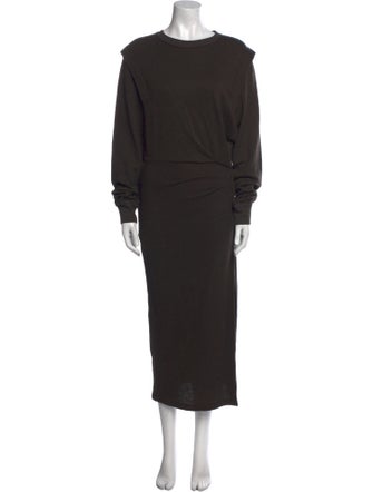 Étoile Isabel Marant Crew Neck Long Dress