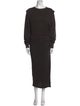 Étoile Isabel Marant Crew Neck Long Dress