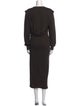 Étoile Isabel Marant Crew Neck Long Dress