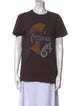 Étoile Isabel Marant Graphic Print Crew Neck T-Shirt