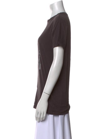 Étoile Isabel Marant Graphic Print Crew Neck T-Shirt