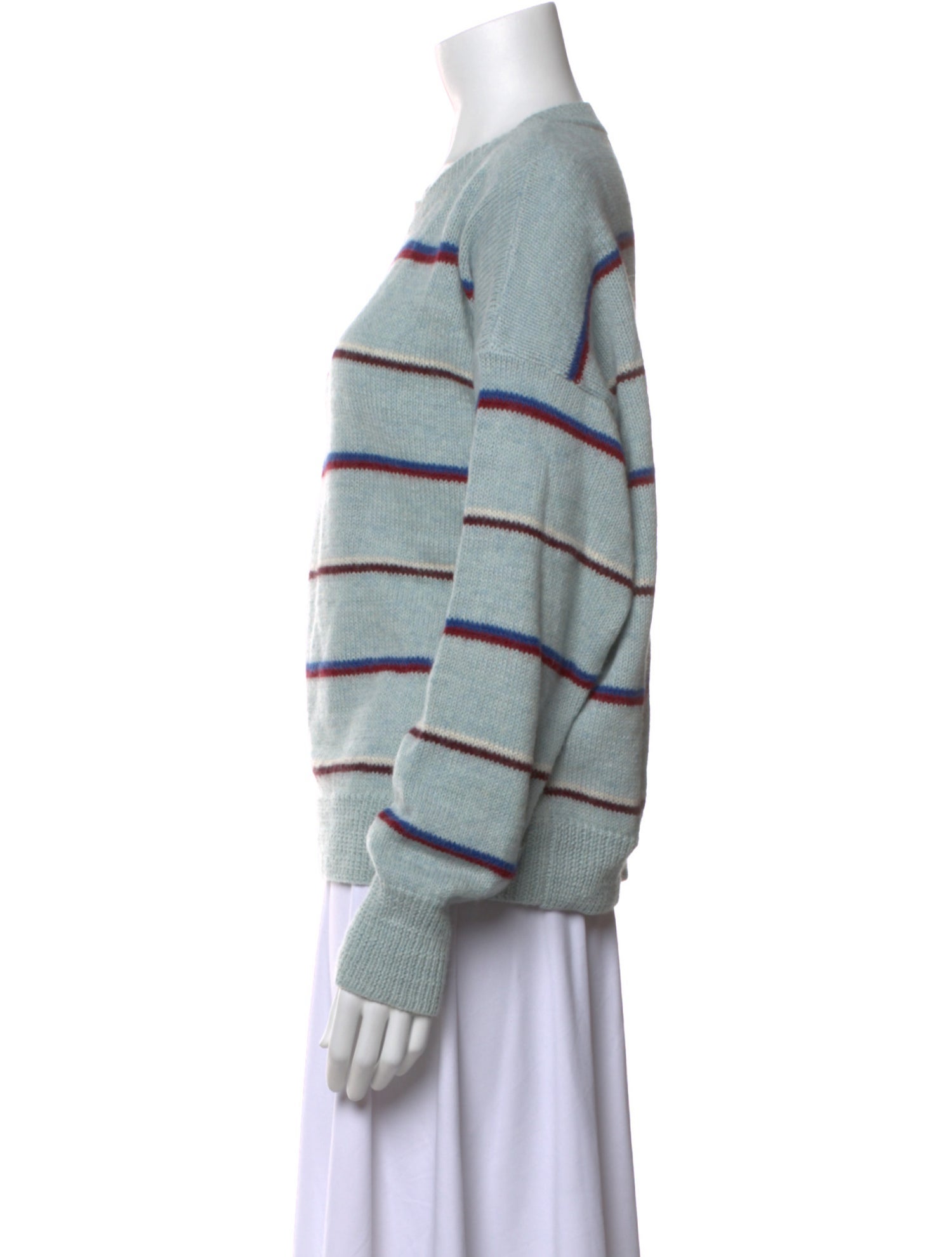 Étoile Isabel Marant Striped Crew Neck Sweater