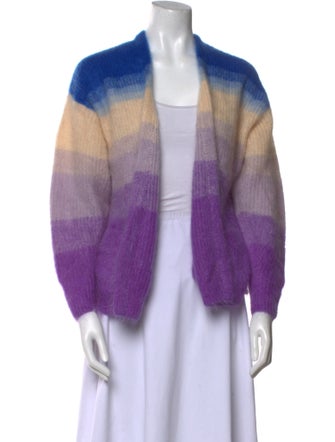 Étoile Isabel Marant Striped Open Front Sweater